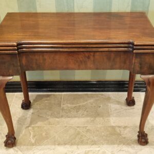 Mahogany Card Table