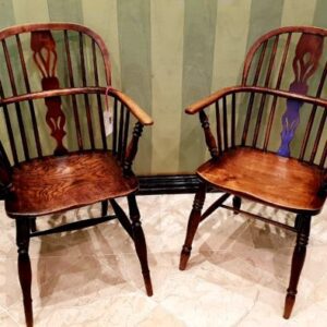 Elm Armchairs